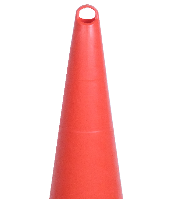 65 CM KIRILMAZ TRAFİK KONİSİ (DÖRTGEN) PVC (REFLEKTİFSİZ)