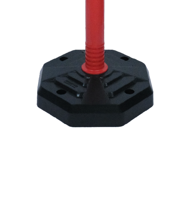 WARNING POST Ø 63×100 CM (NON-REFLECTIVE) PPC / PVC