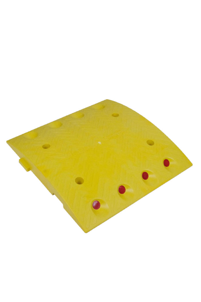 50×50 CM SPEED LIMITER BUMP (CAT EYE REFLECTORS) YELLOW