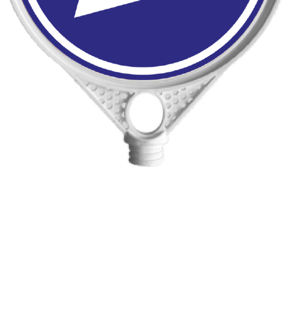 SOLA YÖNLENDİRME / YUVARLAK LEVHA Ø280 MM