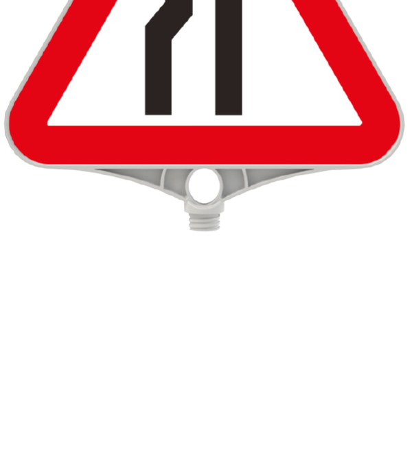 SOLDAN DARALAN YOL / ÜÇGEN LEVHA 390 MM