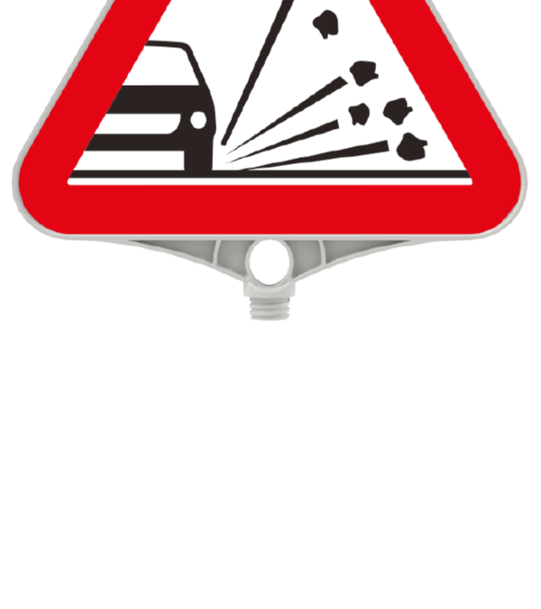 MICIRLI YOL / ÜÇGEN LEVHA 390 MM