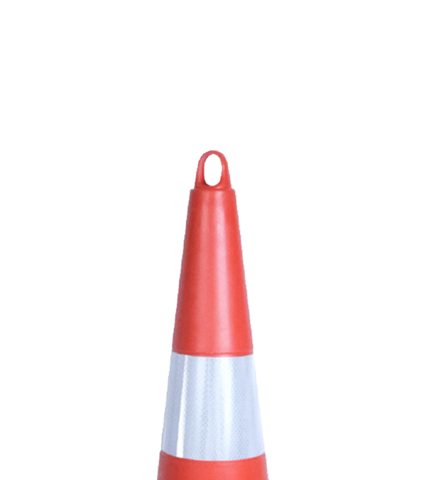 90 CM TRAFİK KONİSİ (SEKİZGEN) EKO (TEK REFLEKTİFLİ)